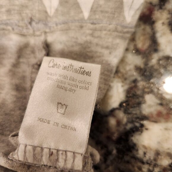 Jiberish Navaho Print Shirt With Leather Logo - Picture 7 of 8